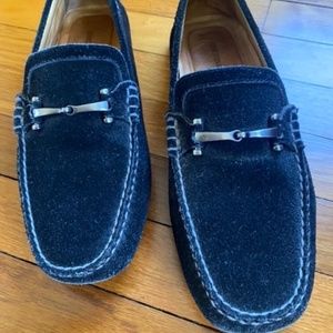Johnston & Murphy Suede Driving Loafer Moccasin